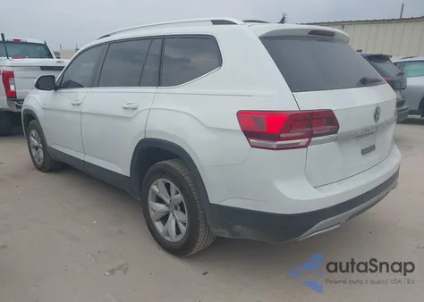2019 Volkswagen Atlas 2.0T S из США, поврежденный, VIN 1V2AP2CAXKC539757